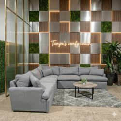 🛋️ Reclining Modular Sectional Sofa (Delivery Available!! )