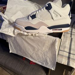 Jordan 4 Navy Sb Brand New In Box