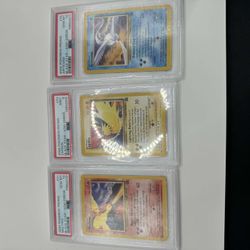 2000 Pokemon Promo Black Star NOKI Error Set