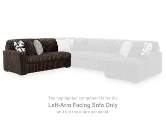 Midnight-Madness Chocolate Left-Arm Facing Sofa   9810466