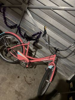Schwinn  bike,pink,gears