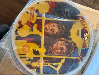 Pair of Norman Rockwell Collectible Plates (2)
