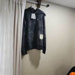 JordanXJbalvin Black Hoodie Large