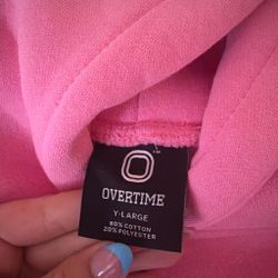 Overtime valentine’s day hoodie!