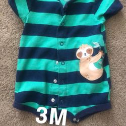 Baby Boy Clothes 3m