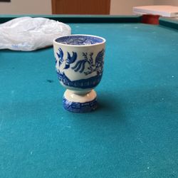 Allerton Blue Willow Egg Cup