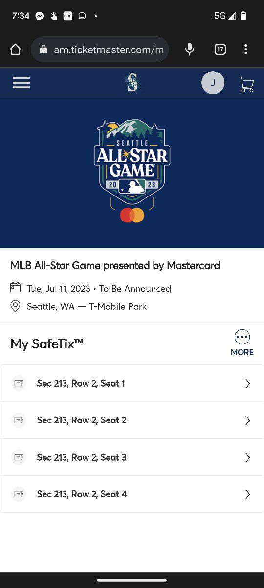 MLB All Star Week Tickets!! 