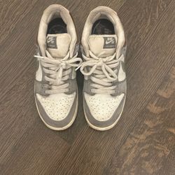 Nike SB Dunk Low x Yuto Horigome in the Wolf Grey/Iron Grey colorway.  Size 10 M US