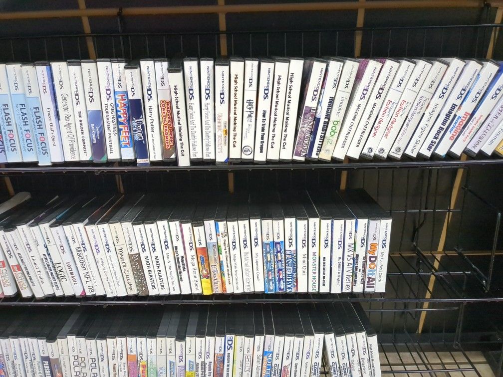 Nintendo DS And 3DS Games