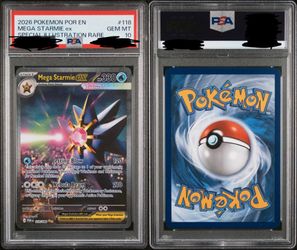 2026 POKEMON POR EN MEGA STARMIE ex SPECIAL ILLUSTRATION RARE PSA 10