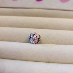 Pandora Breast Cancer Charm, .925 Silver 