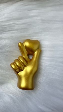 Gold Hand Gesture Decorative Figurine