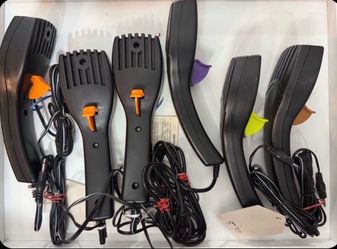 Lot of 6 Scalextric Slot Car Throttle Hand Controllers $8 Untested - As Is