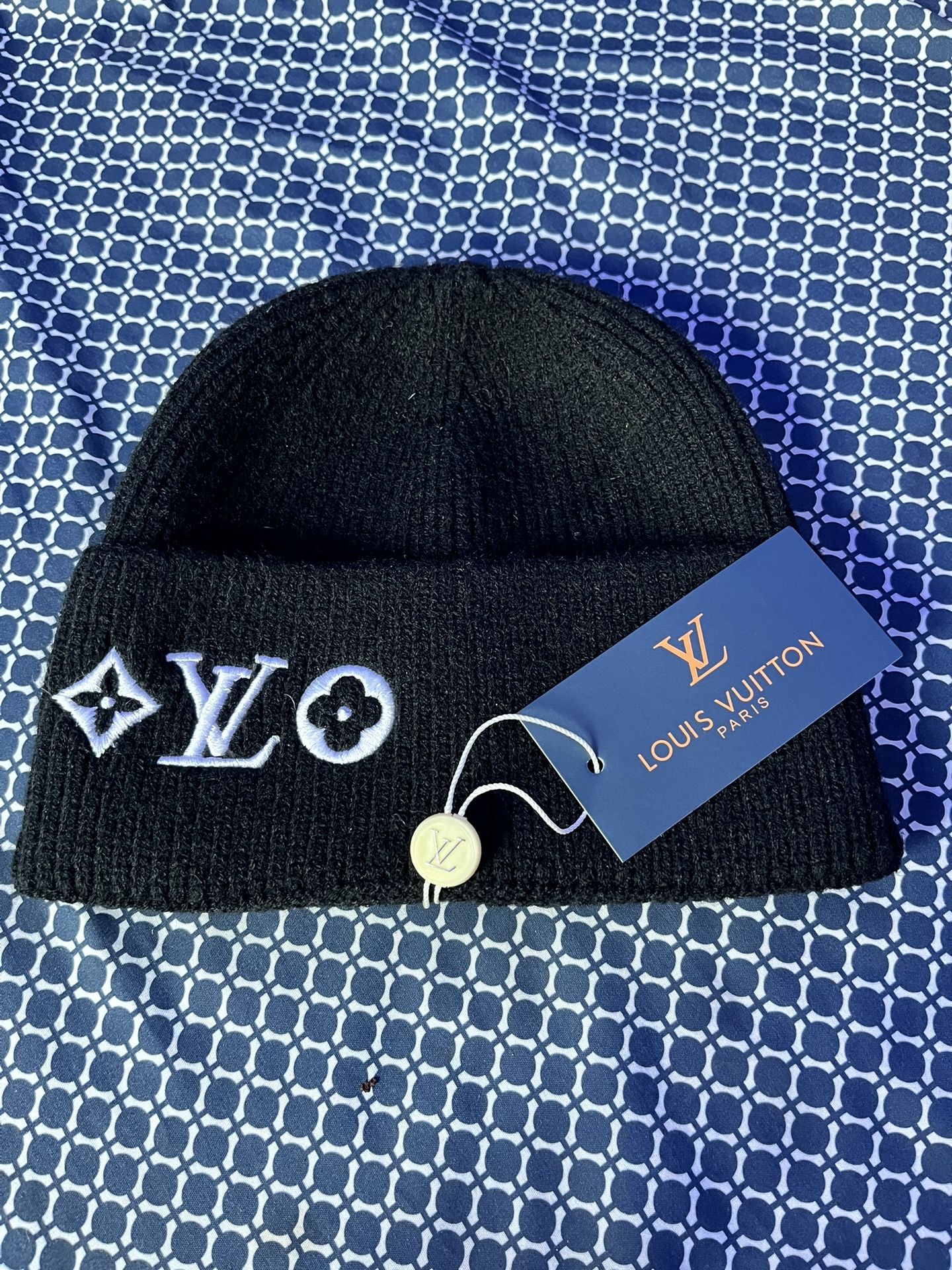 Louis Vuitton Black Beanie