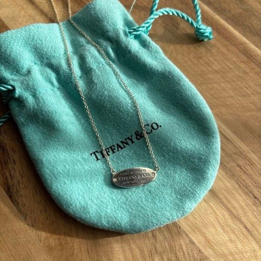 Tiffany & Co. Silver Plate Necklace