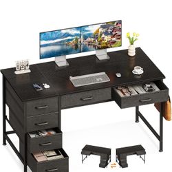 Black 48 Inch Desk