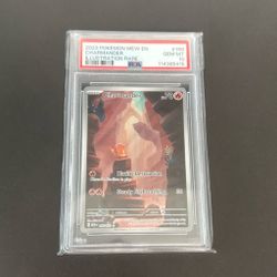 Charmander Psa 10 Graded Pokemon Card 