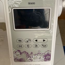 Brother Se600 Embroidery Machine