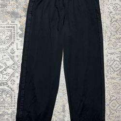 NIKE The Athletic Dept Sweat Pants Black Swoosh Mens Size M   