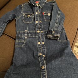 Blue Jean Toddler  Dress 