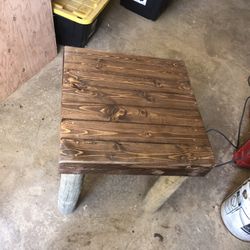 rustic farm End Table