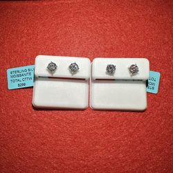 Moissanite Diamond Earrings