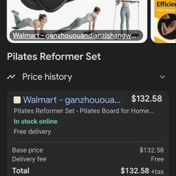 Pilates Reformer Set 