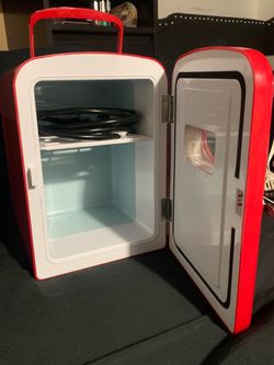 Intertek Red Portable Mini Fridge