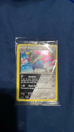 Pokémon TCG | Bisharp (64/114) - XY Steam Siege Cosmos Holo Promo - SEALED