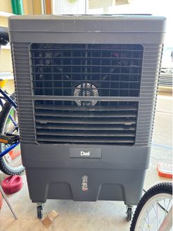 Dial portable evaporative cooler