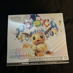 Pokemon Prismatic Evolutions Elite Trainer Box