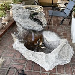 🪨 Rock Waterfall  Pond 