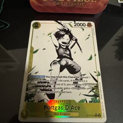 One Piece Card Game- Portgas D. Ace (010) Parallel