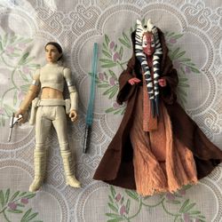 Star Wars Padme Amidala Shaak-Ti 3.75”