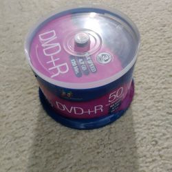 Color Research DVD-R 50 Pack 16X 120 Mins 4.7GB.  