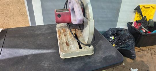 Metal cutting  abrasive  cut- off machine saw