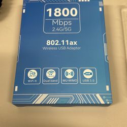 1800 Mbps Wireless USB Adapter