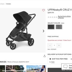 Upper baby V2 stroller