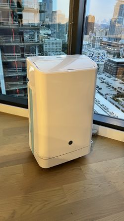 White GE Portable Air Conditioner, 10,000 BTU
