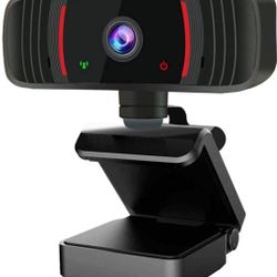 Webcam with Microphone for Desktop and Laptop

