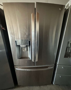LG 3-Door Refrigerator with IceMaker – Stainless