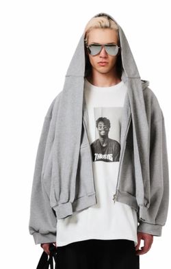 Balenciaga  double layer hoodie size  M