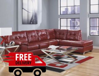 New red sectional