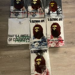 Cough Syrup And Bape Shirts 