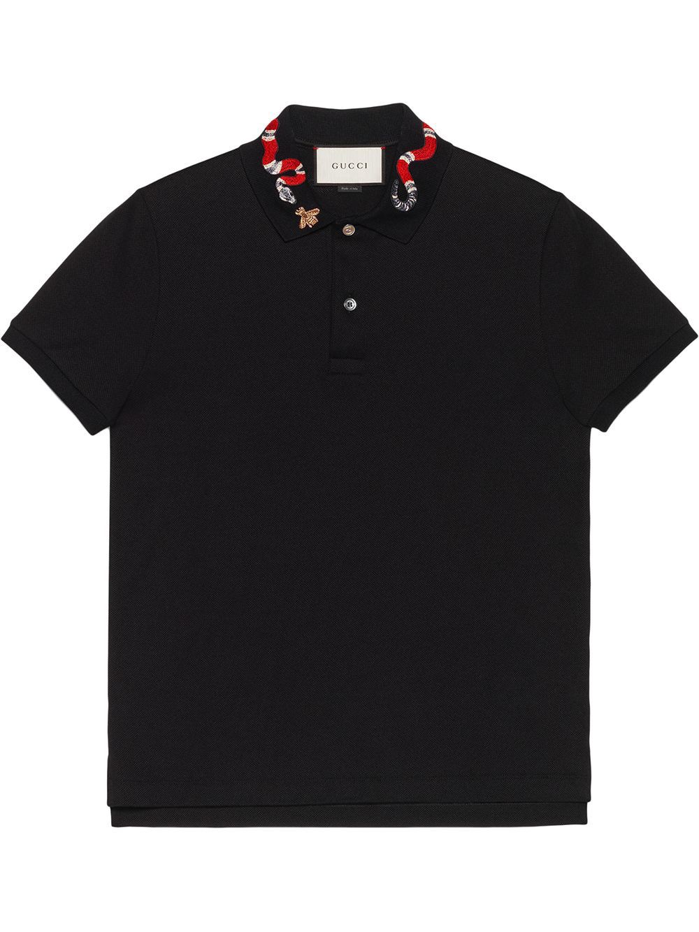 Gucci Polo Snake Embroidered For Sale