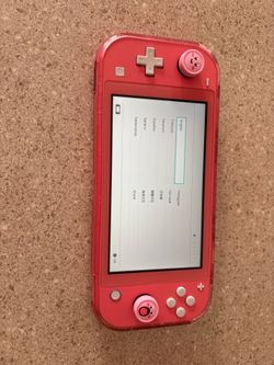 Pink Nintendo Switch Lite