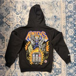 🖤🗽 New York Knicks Warren Lotas x Fanatics Fest “Subway” Hoodie — Black (Small)