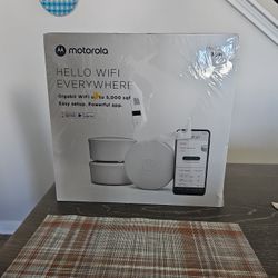 Motorola WiFi 6 Router Mesh System