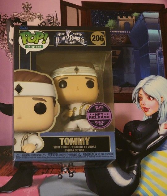 Funko POP! Digital Power Rangers The Movie Tommy #206,All Products : American Fashion Style Bags On Sale