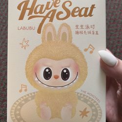DADA - Have a Seat Series - AUTHENTIC POP MART LABUBU The Monsters - SEALED BOX